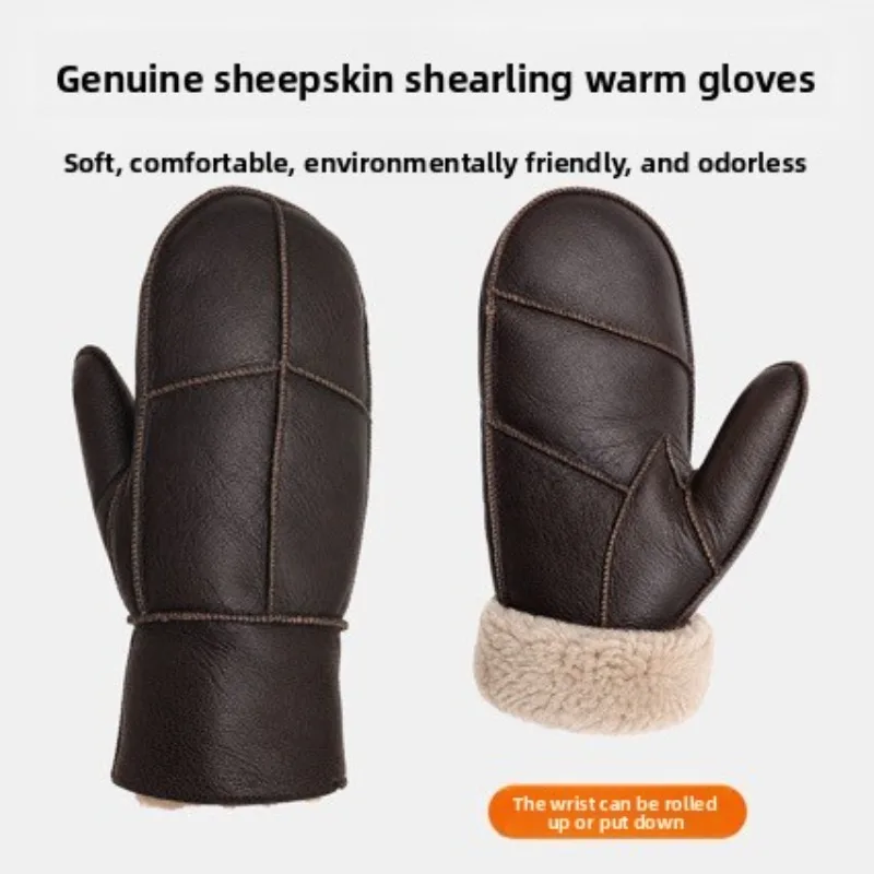 moufles-d'hiver-pour-hommes-gants-en-peau-de-mouton-pure-avec-fourrure-integree-rembourrage-en-peau-de-mouton-pure-pour-le-cyclisme-resistant-au-froid-et-au-vent