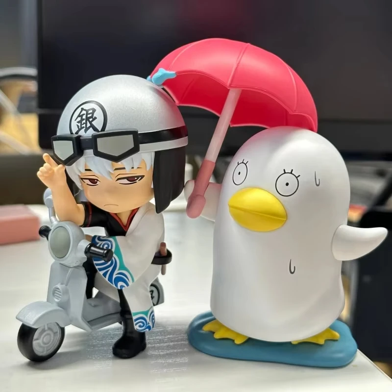 

Gintama Welcome To Yorozuya Series Blind Box Mystery Action Figure Desktop Model Kawaii Trendy Toy Surprise Ornaments Decor Gift