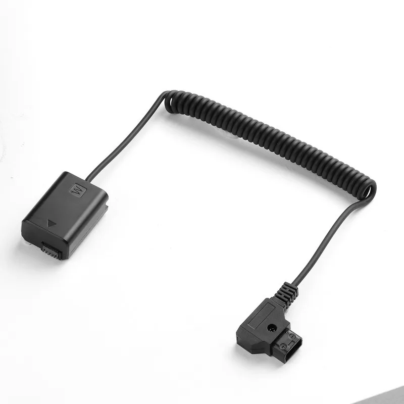 

D-TAP to NP-FW50 NP FW50 Dummy Battery DC Coupler for Sony A7 A7S NEX7 RX10 A6400