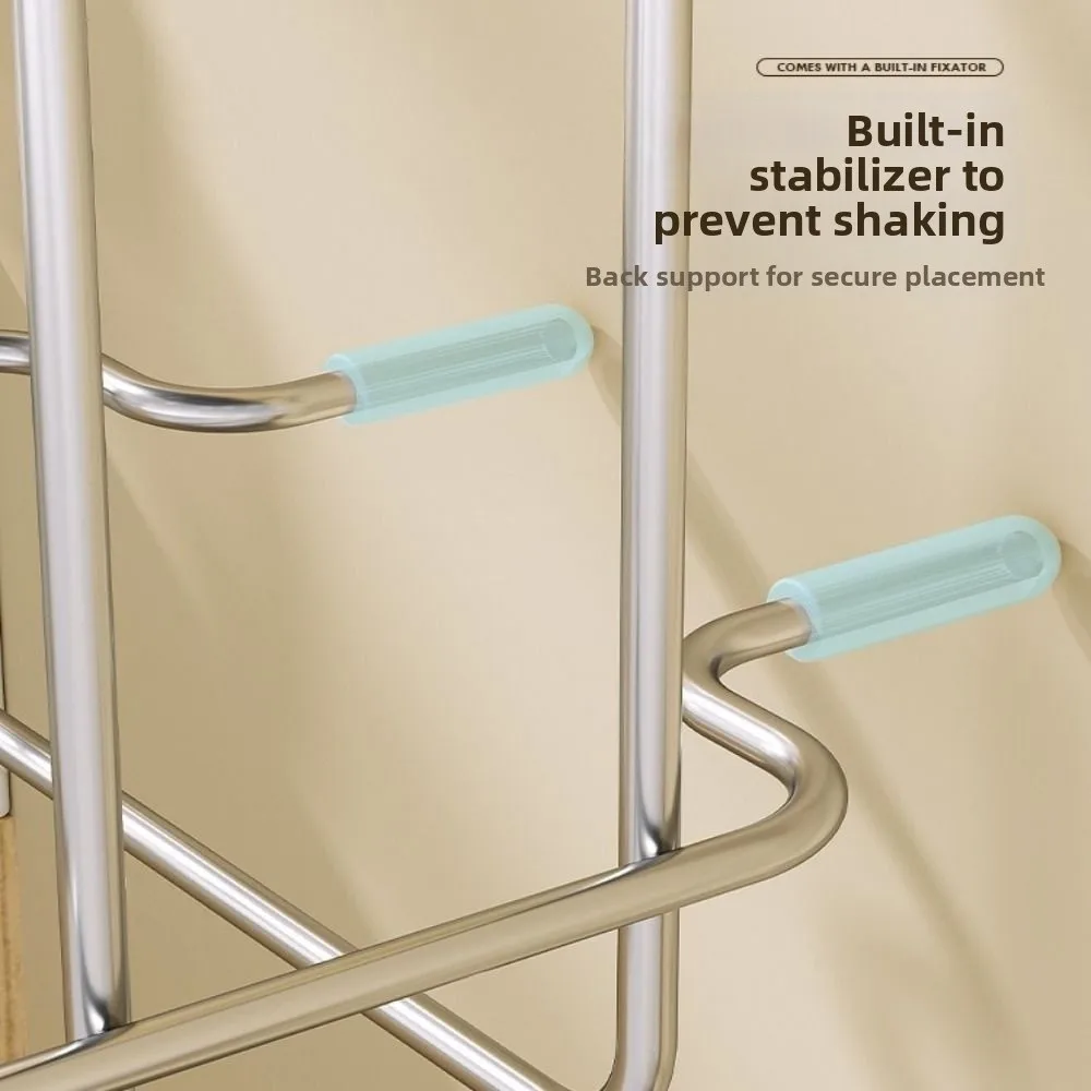 Wall-mounted Suction Cup Toilet Paper Rack Suction Cup Punch-Free Wet Tissue Holder Waterproof Space Saving view 2