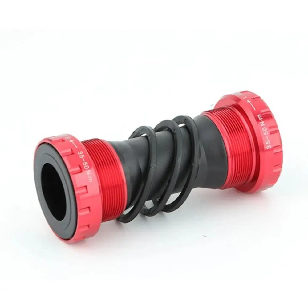 Support de pédalier de vélo à filetage de précision BSA en alliage d'aluminium céramique, roulement scellé pour VTT, axe central, roulement de manivelle VTT