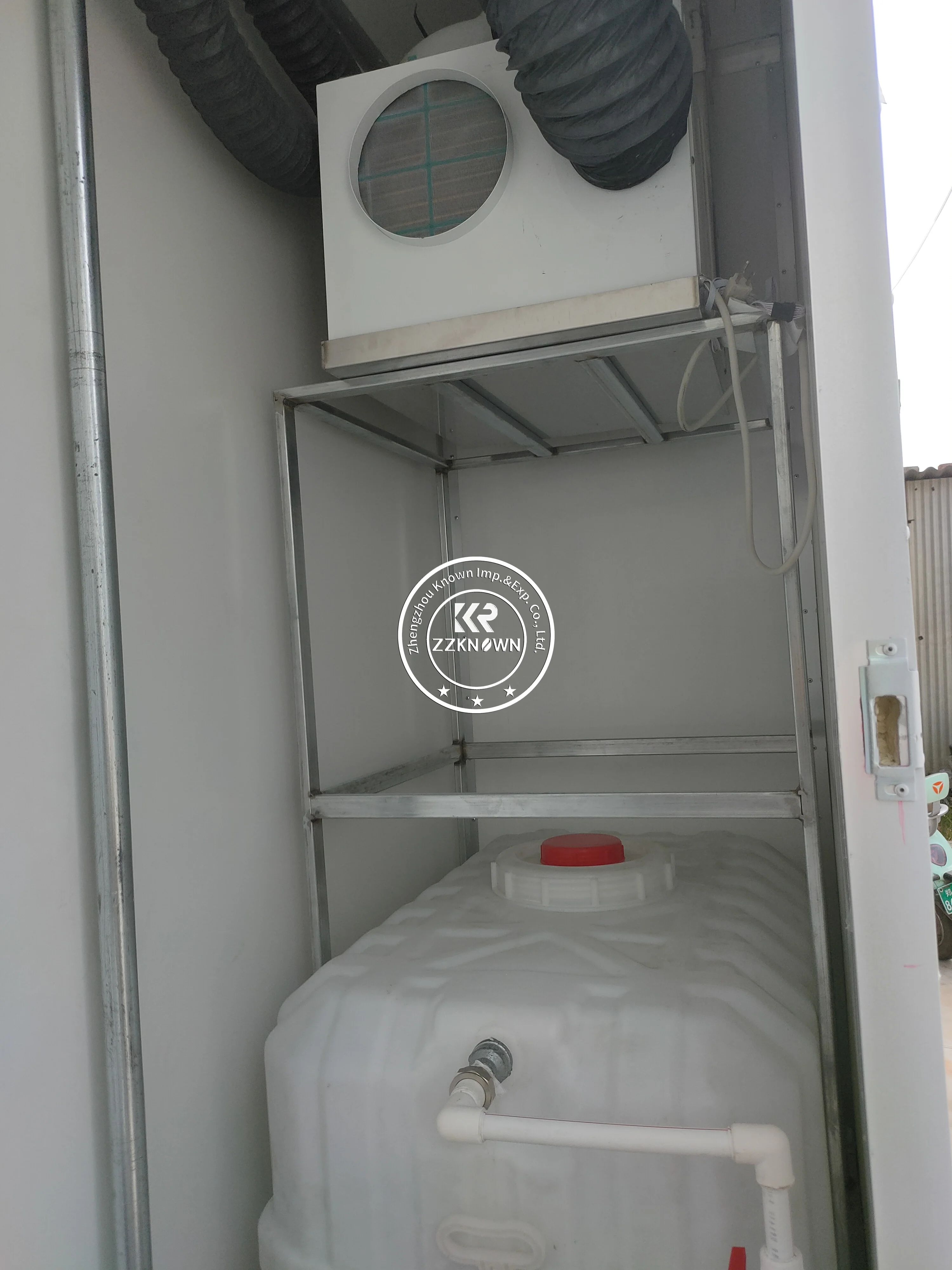 Portable Toilet Trailer Luxury Restroom Trailer Outdoor Caravan Shower Steel Modern Toilette Mobile Bathroom WC