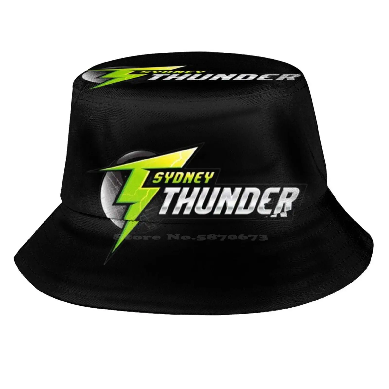 Sydney Thunder Cricket Essential Sun Cap Fisherman Hat Bucket Hats Sydney Thunder Cricket Essential