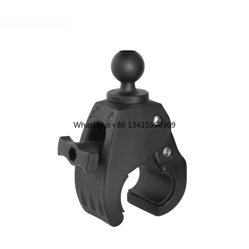 

Vehicle Round Tube Tough-Claw Quick Release Clamp Base With 1" Ball Head Compatible with 1" - 1.97" Round Tubes