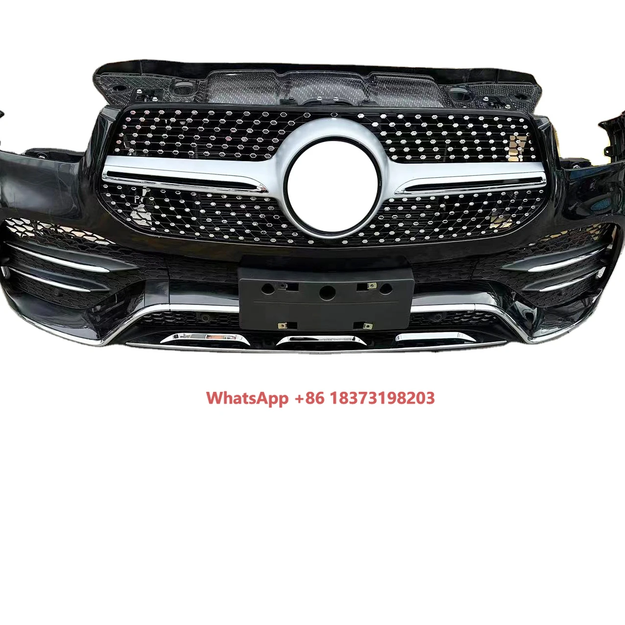 

Complete Front Nose Radiator Grille 167 Front Bumper Assembly for the 2020-2023 GLE