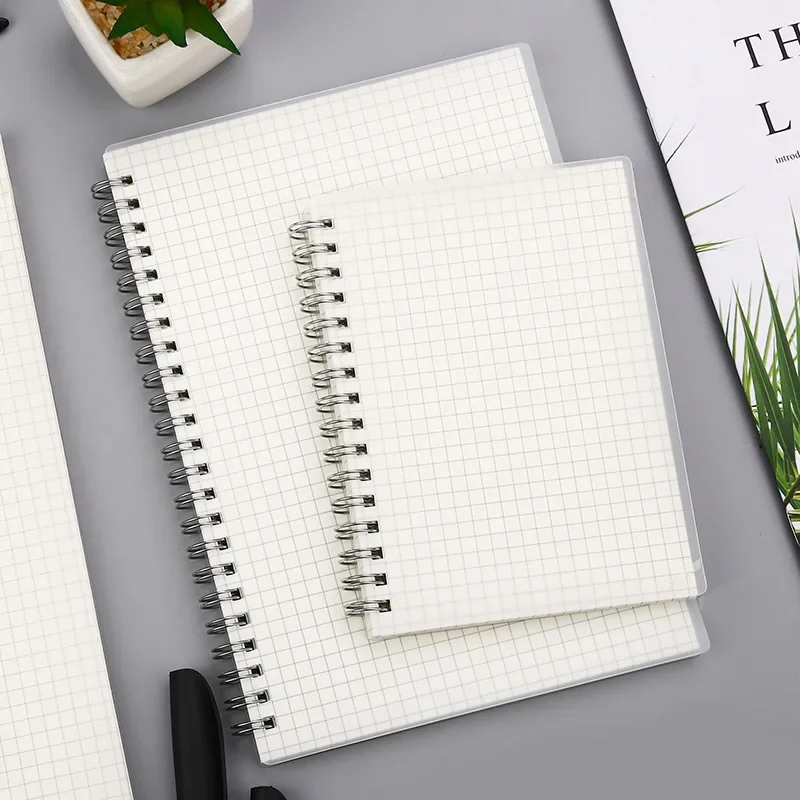 A5/B5 Spiral book coil Notebook Lined Blank Grid Paper Journal Diary Sketchbook For School Supplies Stationery