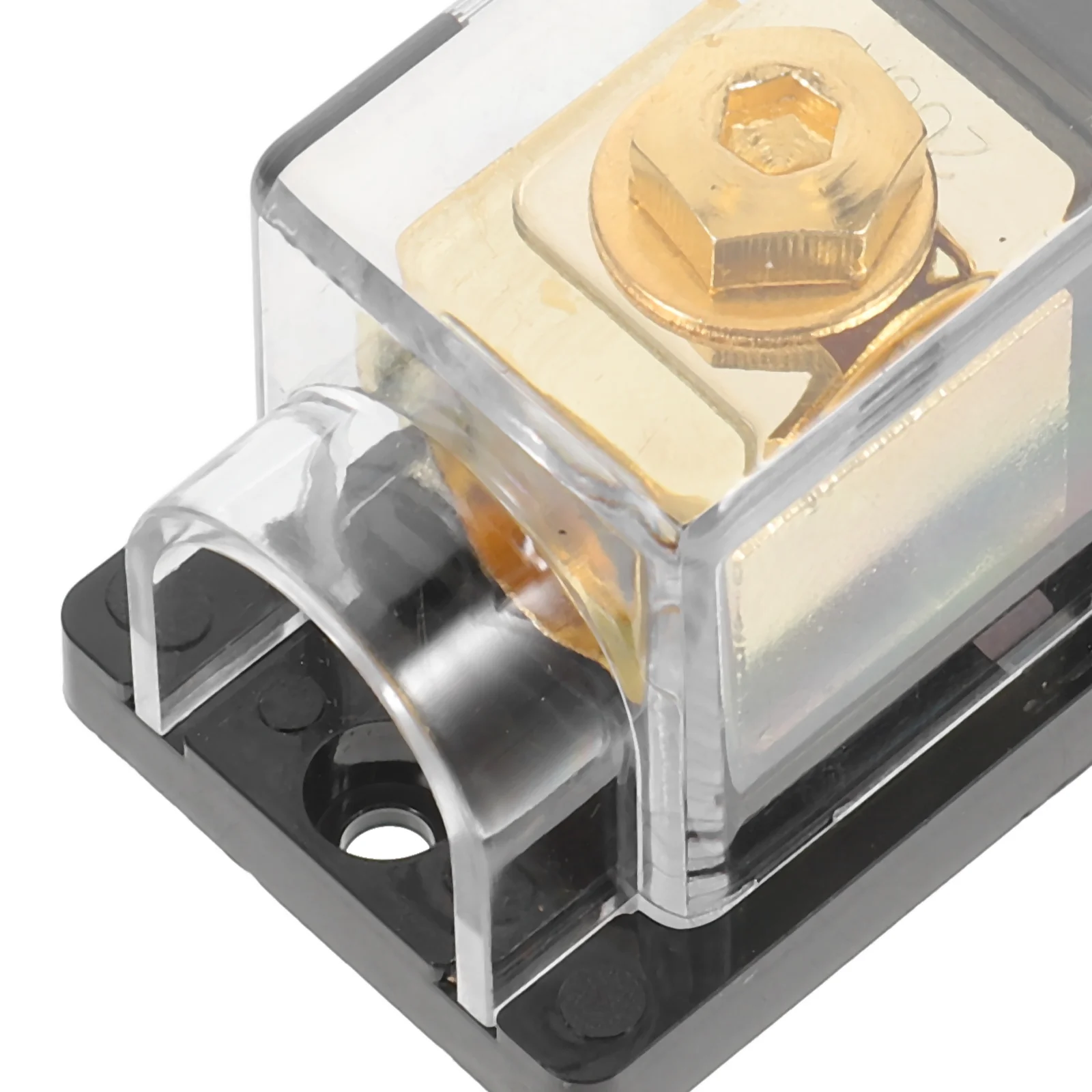 

Amplifier Fuse Block 200a High Temperature Resistant Corrosion Proof Easy Replace Fuse Auto Audio System Protection