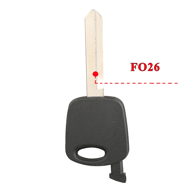 จิงหยูชินรีโมทสำหรับฟอร์ดโฟกัสเอสเคปเมอร์คิวรีลินคอล์นรถ FOB FO38/FO26 ใบมีดทรานสปอนเดอร์ชิปเปล่าเปลือกหอย