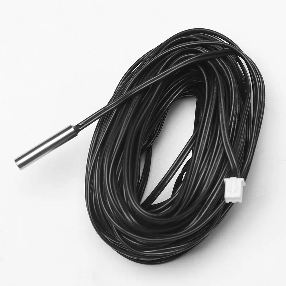 10K 1% B3950 Waterproof Digital Thermal Probe 0.5~10M DS18B20 Cables NTC Thermistor Thermal Cable Temperature Sensor Accessories