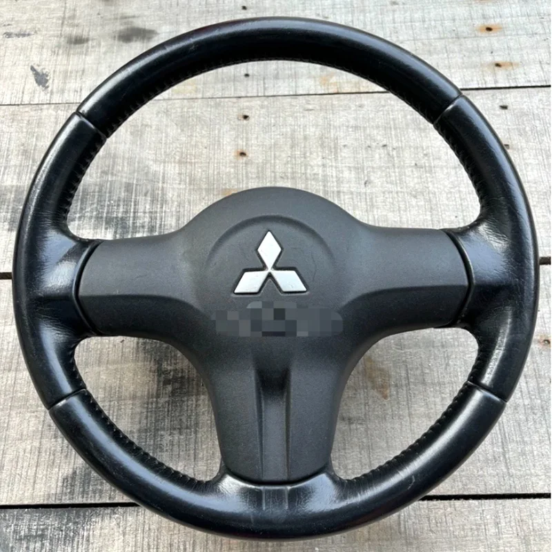 

Для Mitsubishi Colt Lancer GLX 2004-2011: Чехол на руль из перфорированной кожи с синими полосами, черный, полное покрытие, DIY
