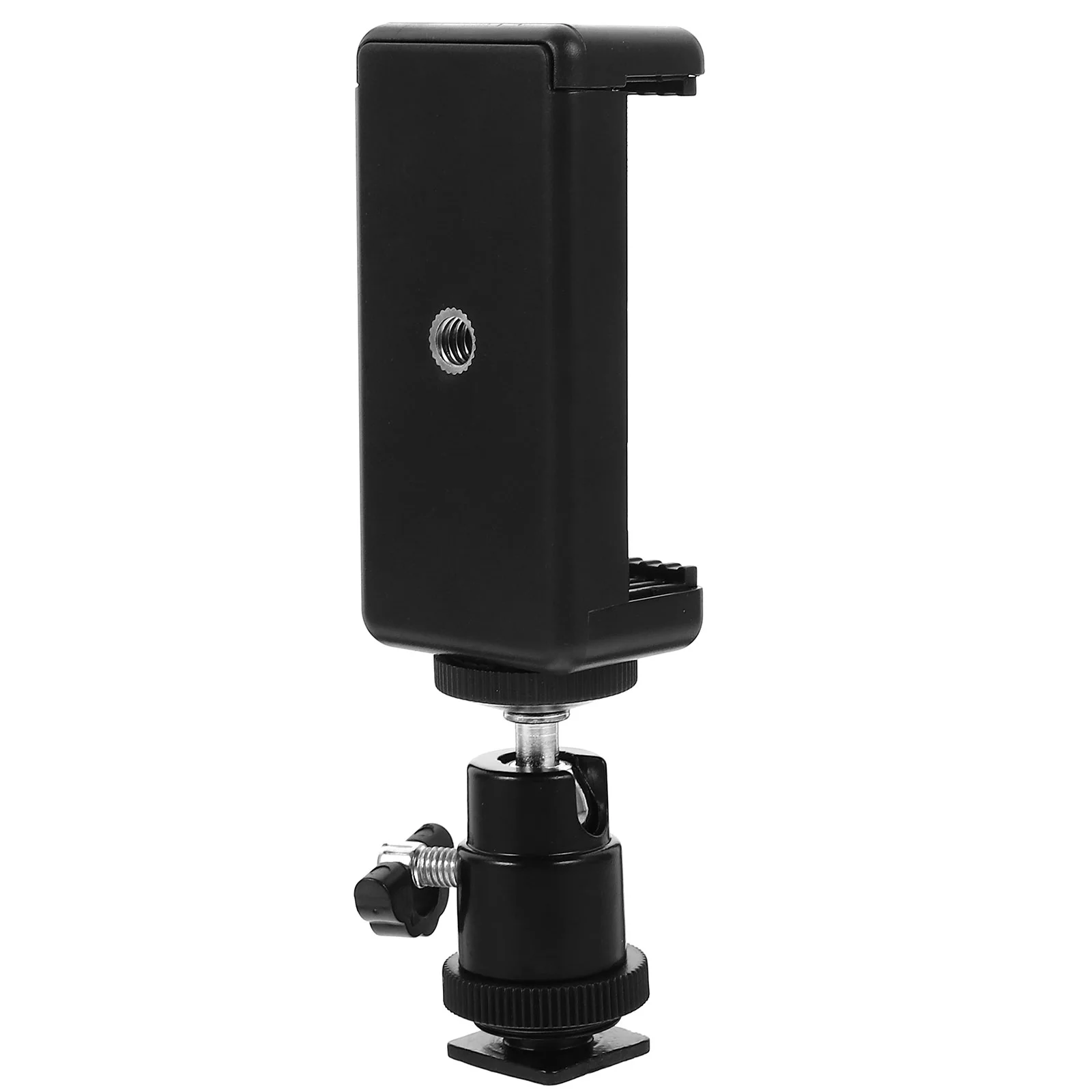 360 Rotating Phone Holder Stand Stabilizer Hot Shoe Tripod Clamp Degree Rotation Mount