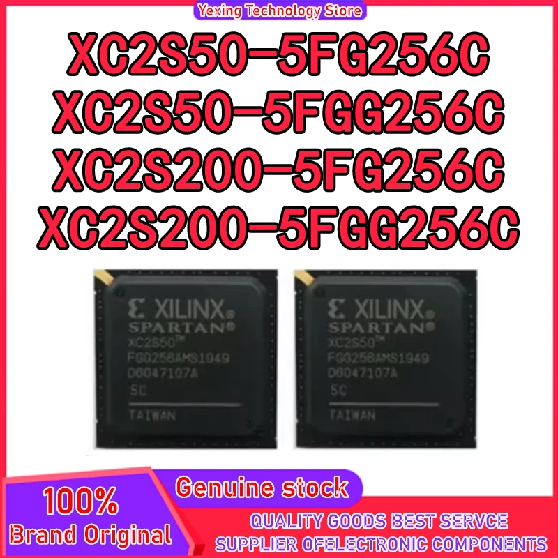 XC2S50-5FG256C XC2S50-5FGG256C XC2S200-5FG256C XC2S200-5FGG256C XC2S50-5FG256 XC2S200-5FG256 XC2S50 XC2S200 XC IC Chip BGA256