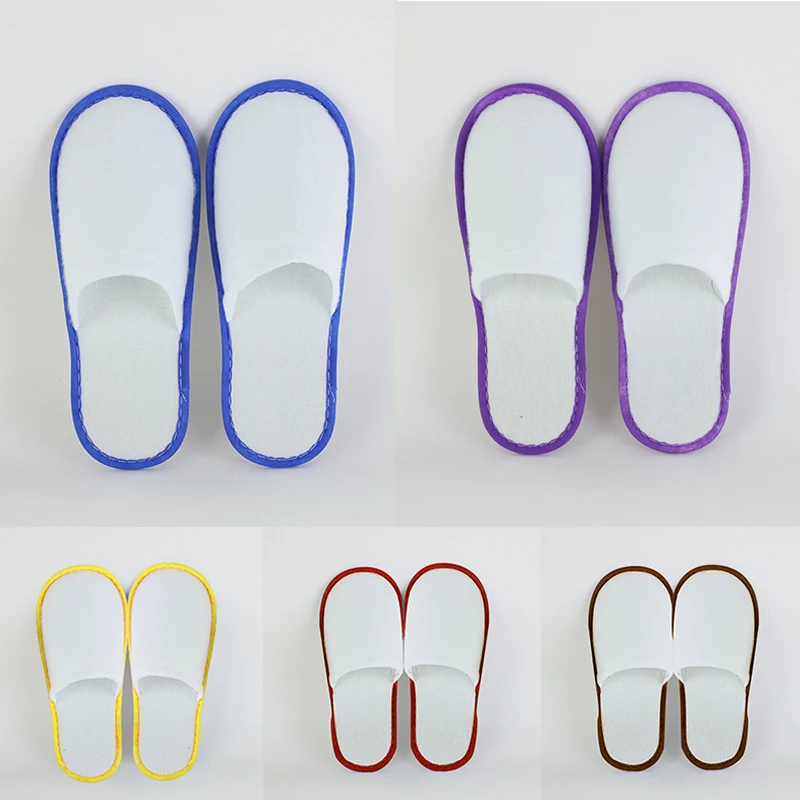 Non-slip Home Hotel Slippers Shoes For Women Men Wedding Hotel Shoe Indoor Family Guest Slippers Flip Flop Slippers Four Seasons