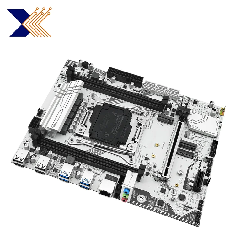 Imagem -02 - Placa-mãe k9 Suporte Lga 20113 Xeon e5 2666 2667 2670 Cpu v3 v4 Processador Ddr4 Recc Memória Não-ecc Ram Nvme M.2 Machinist-x99