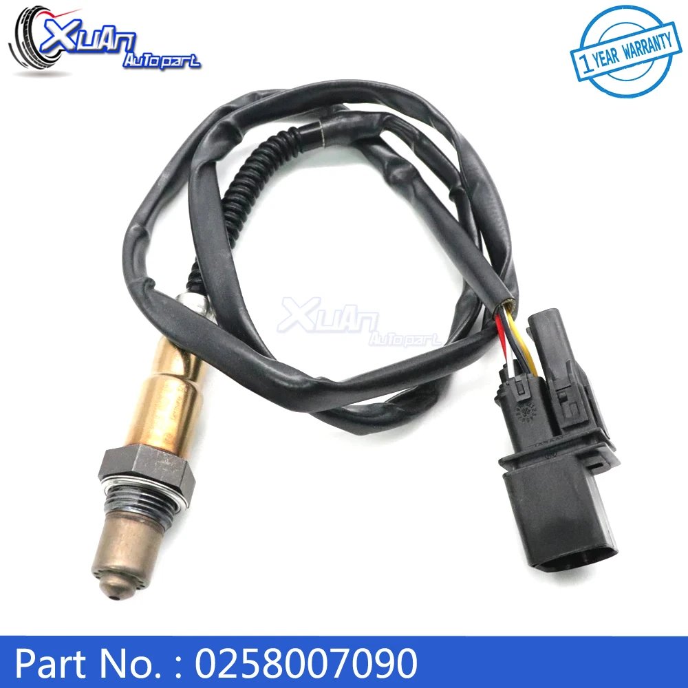 

XUAN Air Fuel Ratio Lambda Probe O2 Oxygen Sensor 0258007090 for Volkswagen Passat Audi A4 A6 Avant Skoda SUPERB 1.8 2.0 96-08