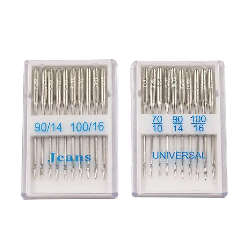 20pcs Sewing Machine Needles for Singer Brother Janome Varmax Sizes 65/9 75/11 80/12 90/14 100/16 Sewing Machine Supplies