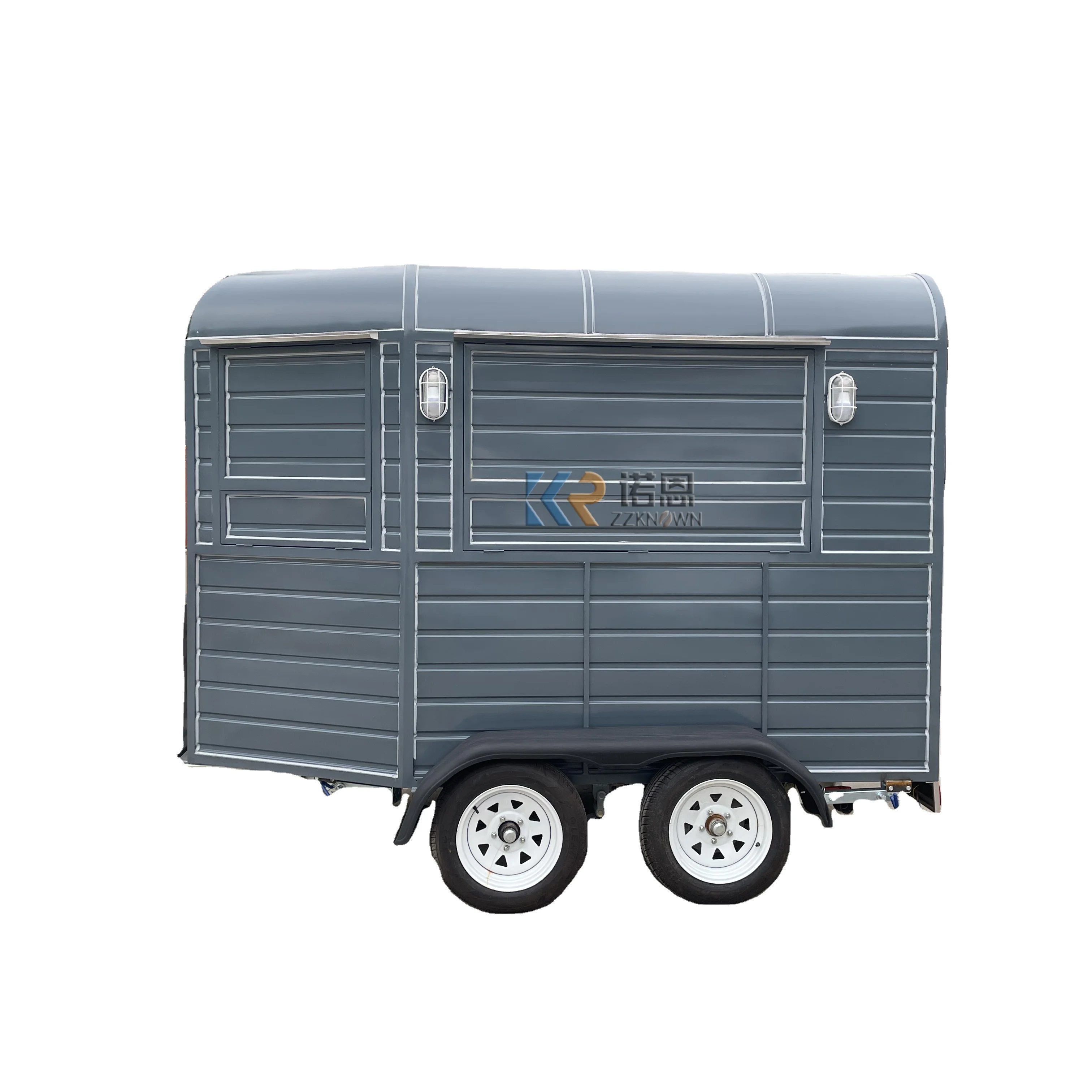 2023 OEM US Standard Mobile Kitchen Food Trailer Fully Equipped 10 Ft Food Carts Ice Cream Outdoor Food Trailers For Sale