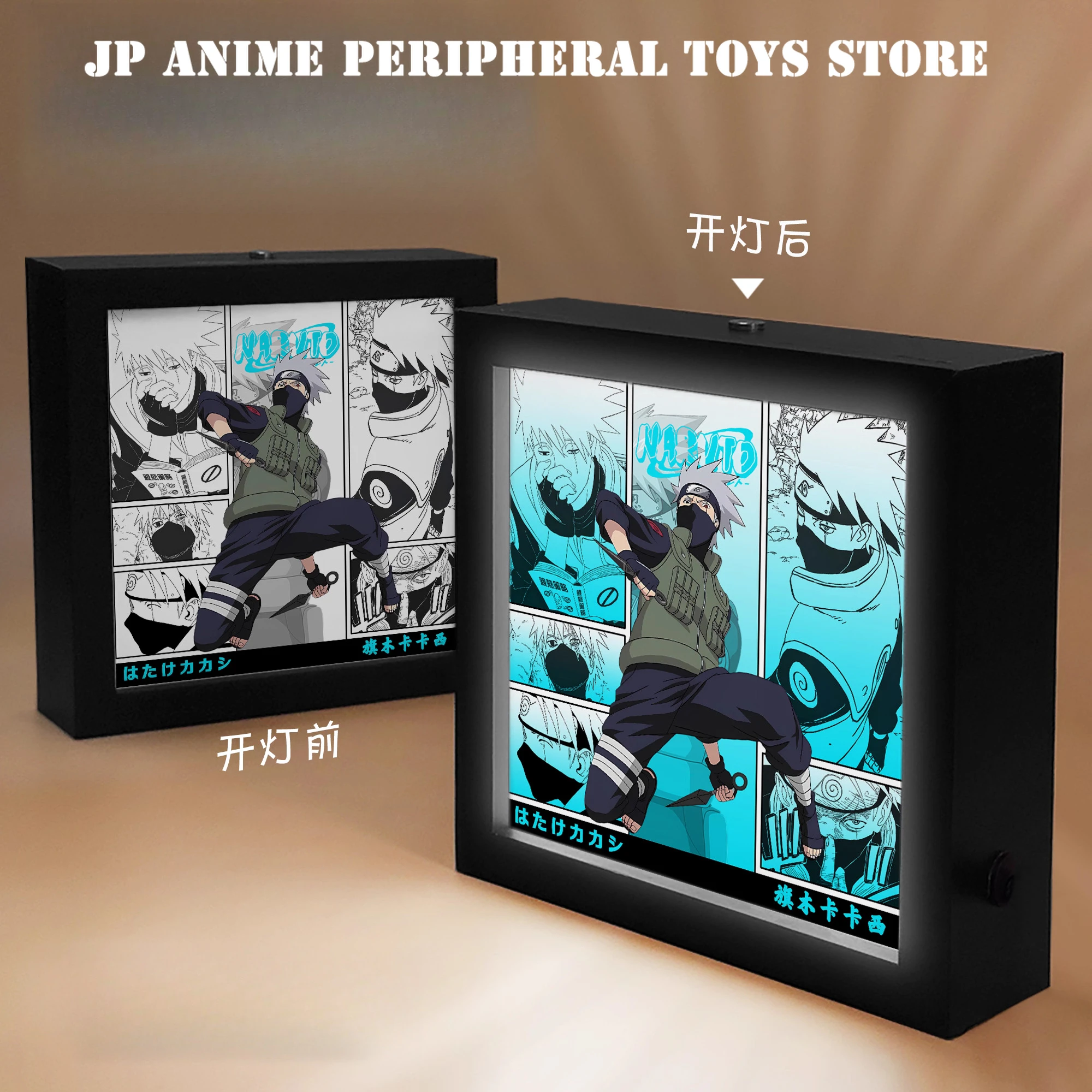 

Новый аниме Какаши комикс лампа мультфильм Хьюга Хината Учиха Итачи фигурка ночник настольный орнамент коллекция фанатов подарок