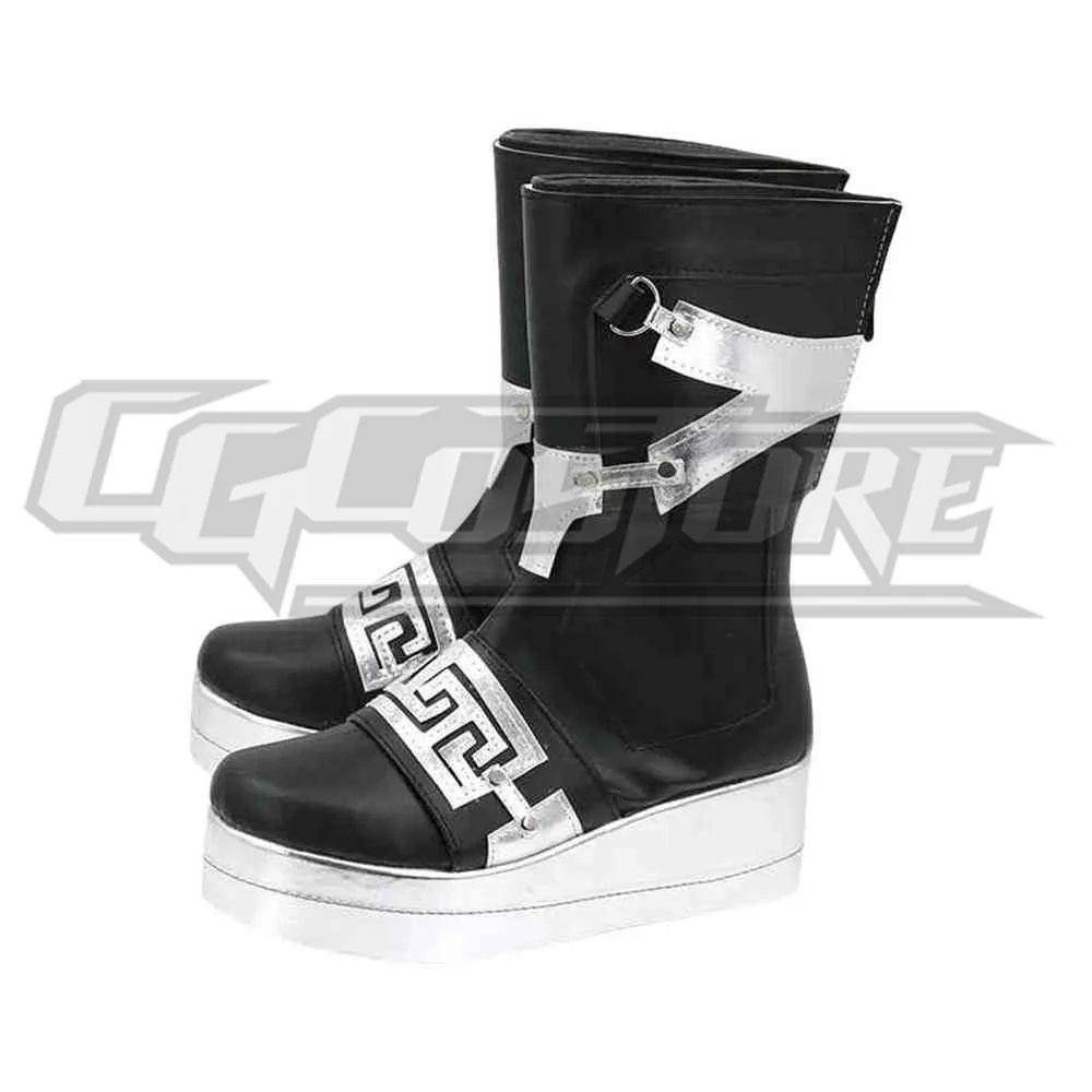 Vtuber Yogo コスプレ靴ブーツ男性ユニセックスアニメキャラクター衣装靴送料無料 ACS-6082