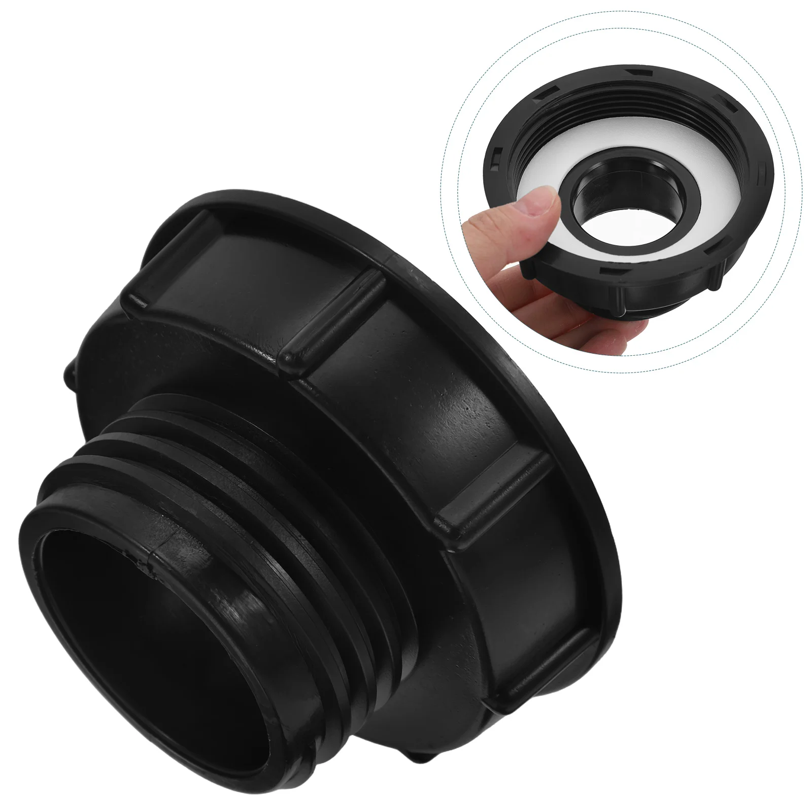 

Ibc Tote Adapter 2 Inch Hose Valve Fitting For Water Tank Drain Cap Cover Replacement Tote Tank Accessories Garden Rainwater