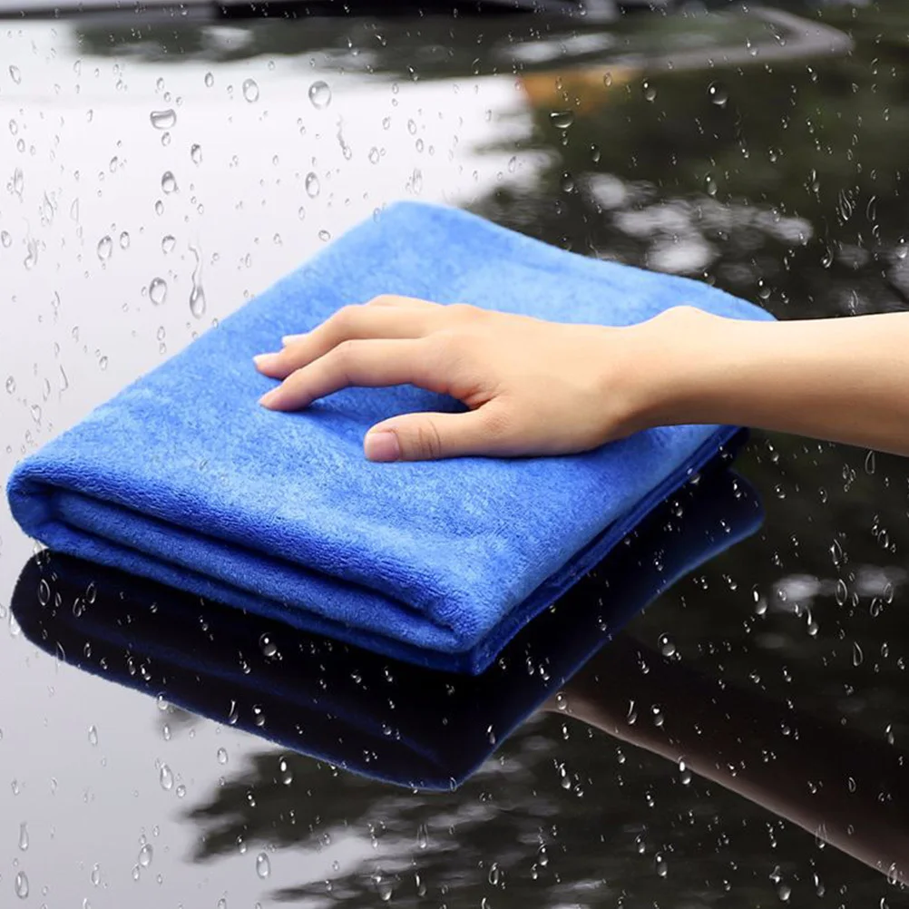 

6Pcs Car Microfiber Thick Super Absorbent Scratch- Towels for Car Home Kitchen Furniture