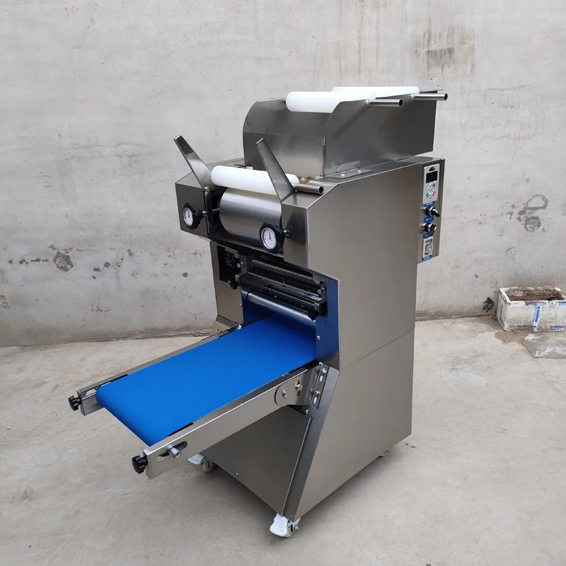 2025New Electric Noodle Machine Stainless Steel Noodle Maker Household Commercial Dough Roller Presser Machine