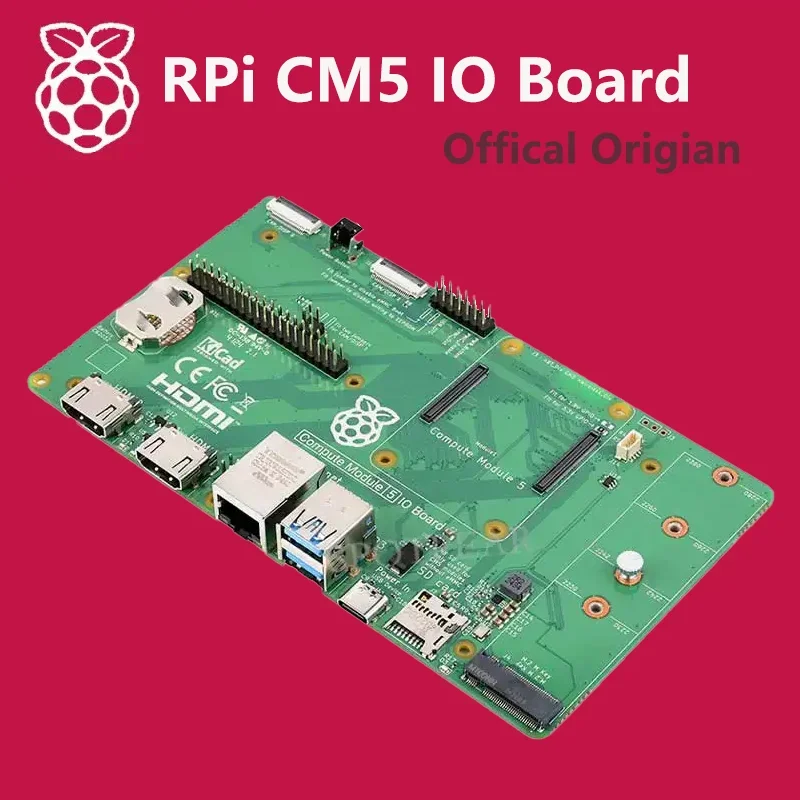 Официальный оригинальный вычислительный модуль Raspberry Pi CM5, плата ввода-вывода, плата ввода-вывода, платформа разработки основания