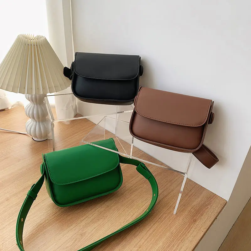 Green Underarm Bag Women\'s 2024 New Fashion Retro Shoulder Messenger Bag High-end Versatile Small Square Shoulder Bag