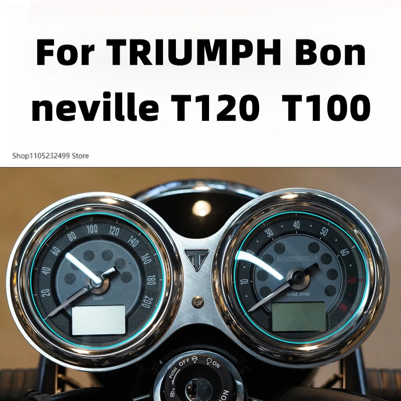 

Для TRIUMPH Bonneville T120 Bonneville T100 Thruxton R мотоцикл царапины кластер экран приборной панели защитная пленка для инструментов