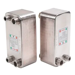 32 Plate Heat Exchanger Beer Wort Chiller Cooler SUS 304 Stainless Steel For Homebrew Cooling,Brazed Plate Type Water Heater