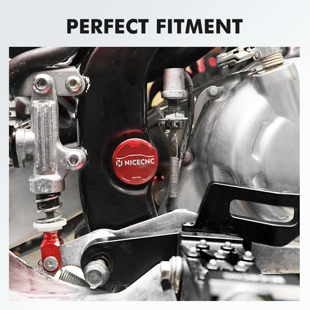 

NICECNC ATV Swing Arm Bolt Push-On Cap For Yamaha Raptor 700 700R YFM700R 2012 2016-2023 Raptor 700 700R YFM700 2013-2023