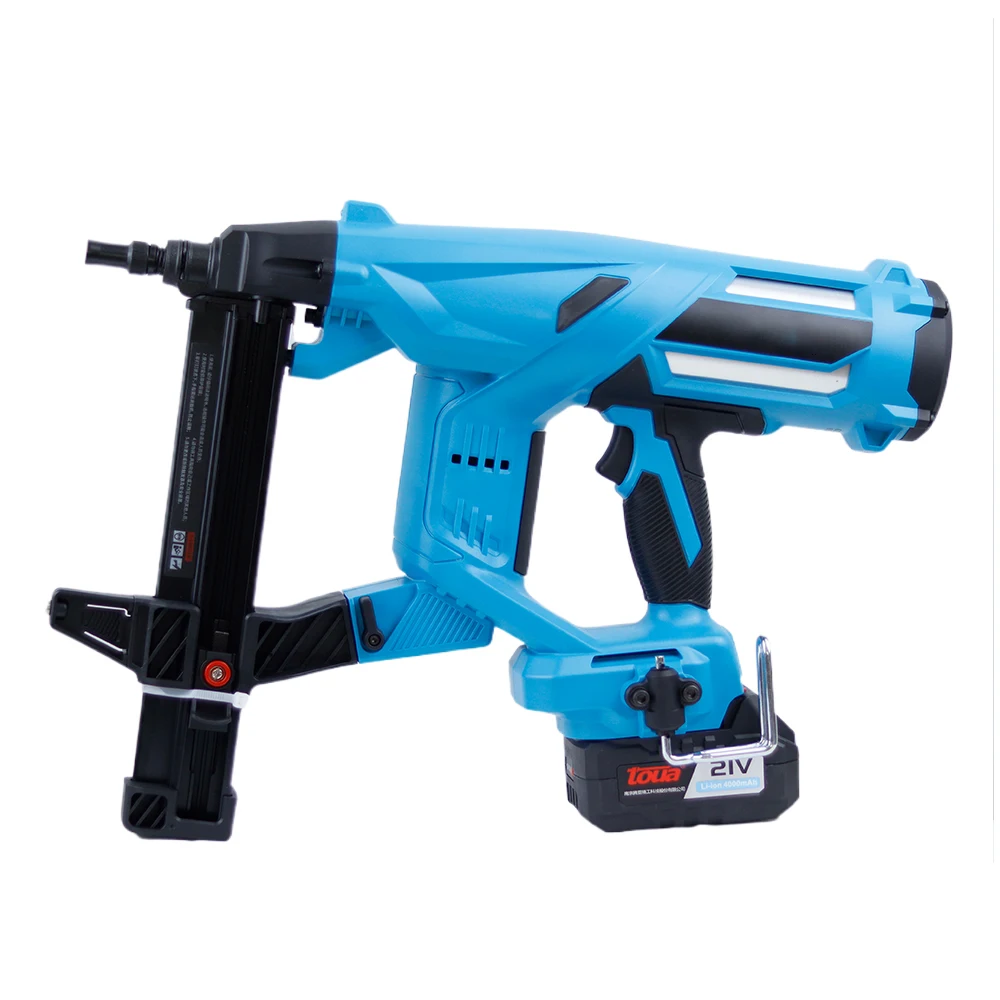 Toua DCCN40B Battery Nail gun Cordless Lithium electric drive Steel Nail gun Uesd For Battery Actuated Fastening Tool Concrete