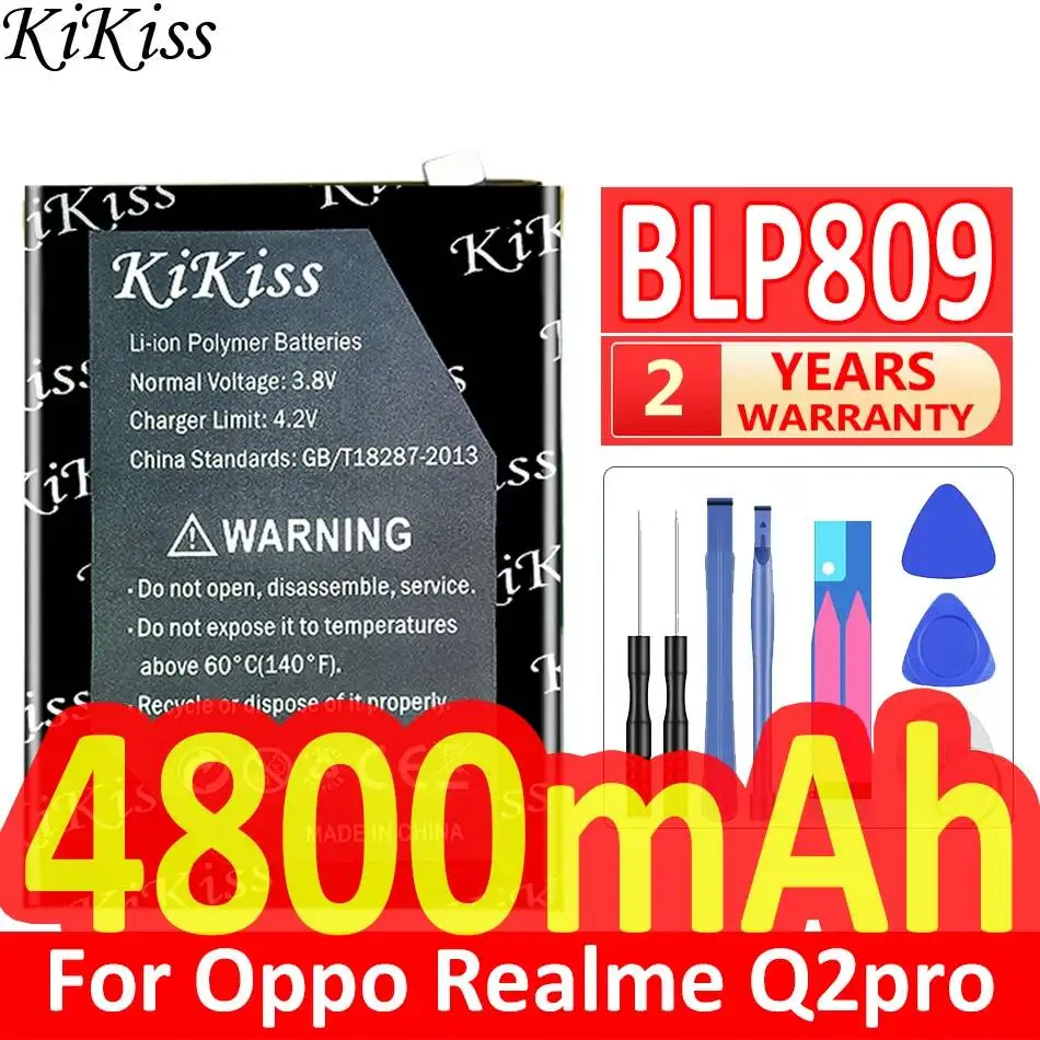 Good Low-Temperature Performance Reliable Power 4800mAh For Oppo Realme Q2 Pro Mobile Phone Battery BLP809