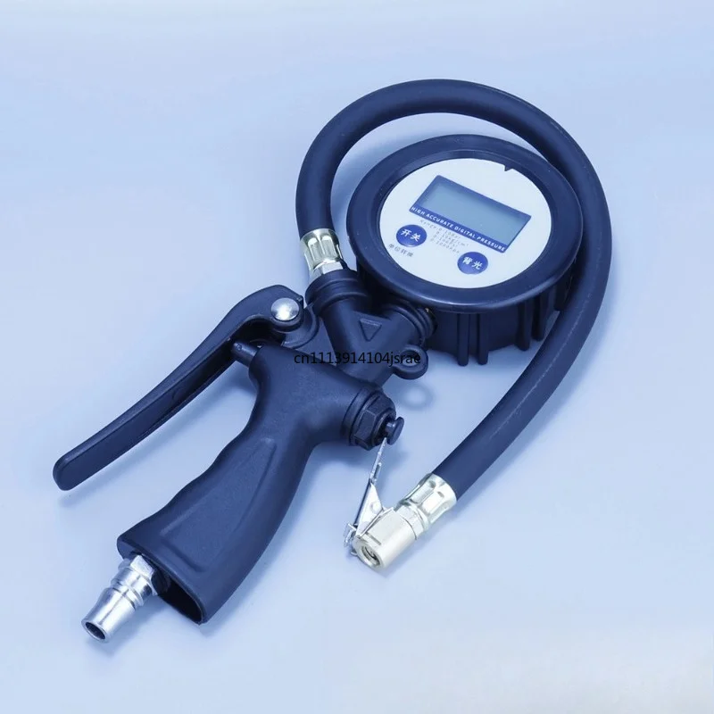 High‑Precision Digital Tire Pressure Gun Unit Electronic Readout Gear With Inflate Deflate Function For Auto Tyre Daily