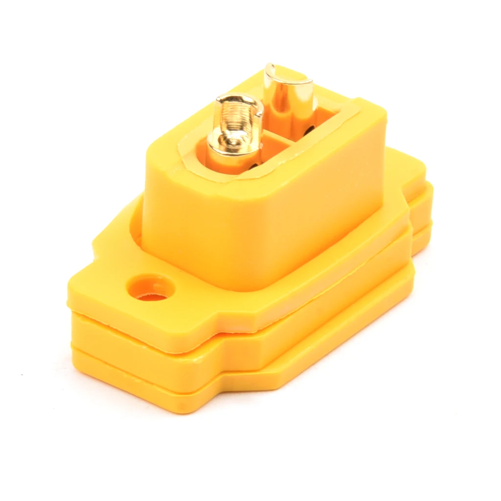 NEU XT60BE-F XT60E-F & XT60 / XT60H Modellflugzeugbatterie vergoldeter 30A Hochstrom-sicherer weiblicher Steckverbinder – Detail 13