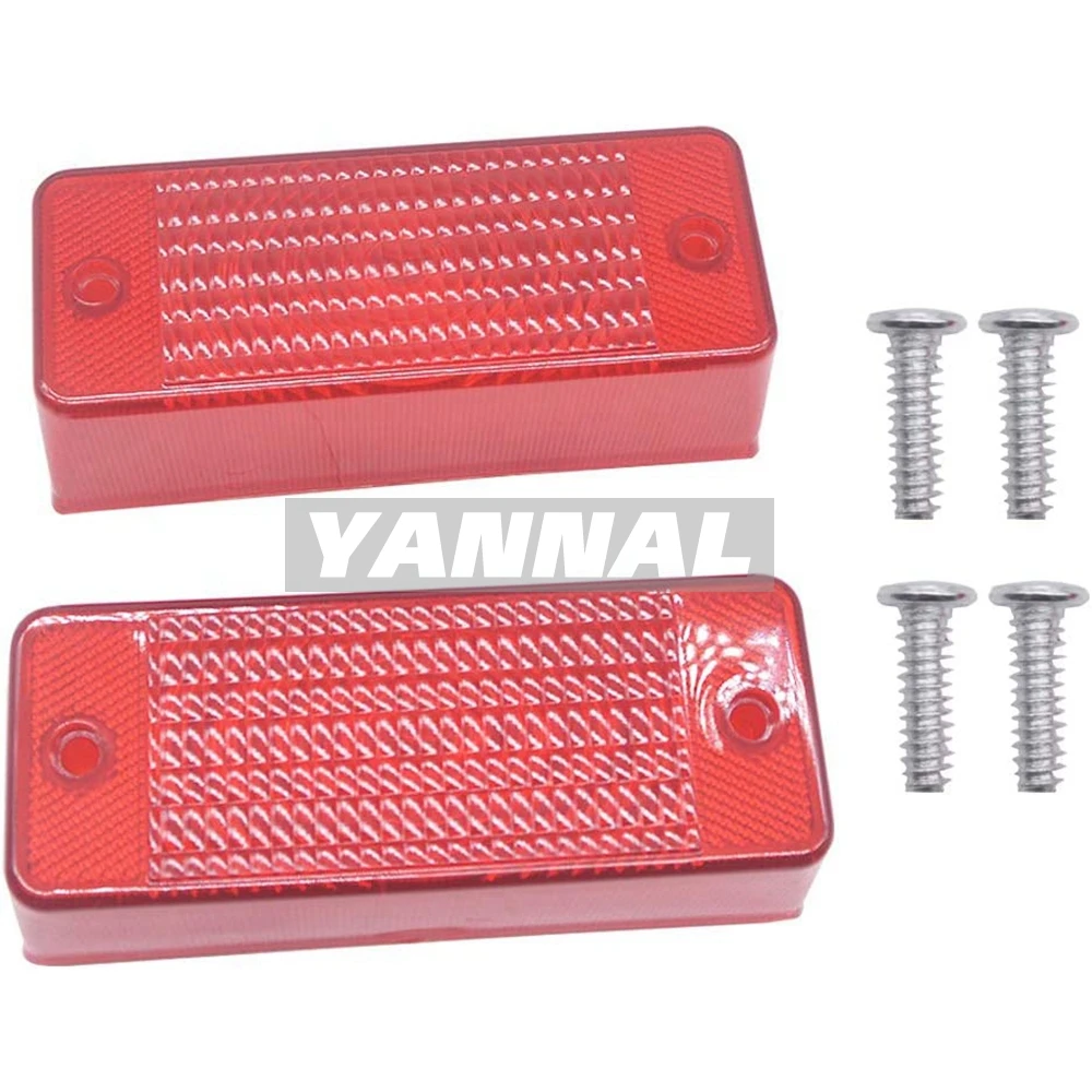

High Quality 4PK New Rear Tail Light Lens For Bobcat S T & G Series Bobcat A-F