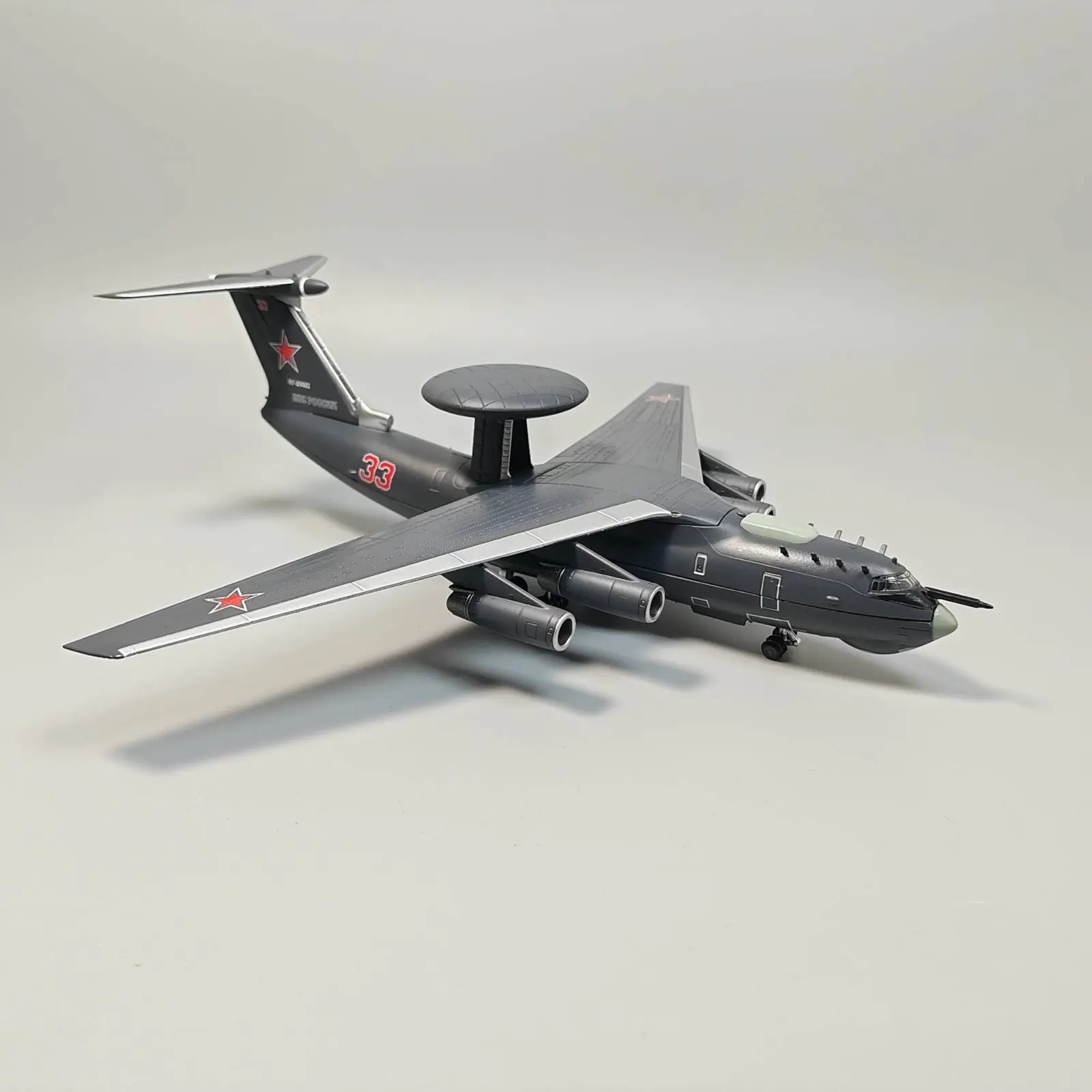 

A-50U Airborne Early Warning and Control Aircraft Model High-Intricacy Simulation Russian Early Warning Plane Model