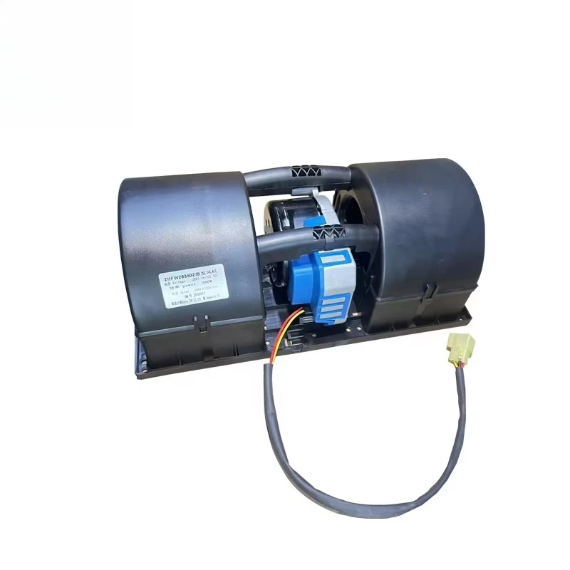China Hot Sell Spare Parts for 12V24V Evaporative Fan ZHFW283502 for Ankai Higer Golden Dragon 281 Fan Accessories Parts