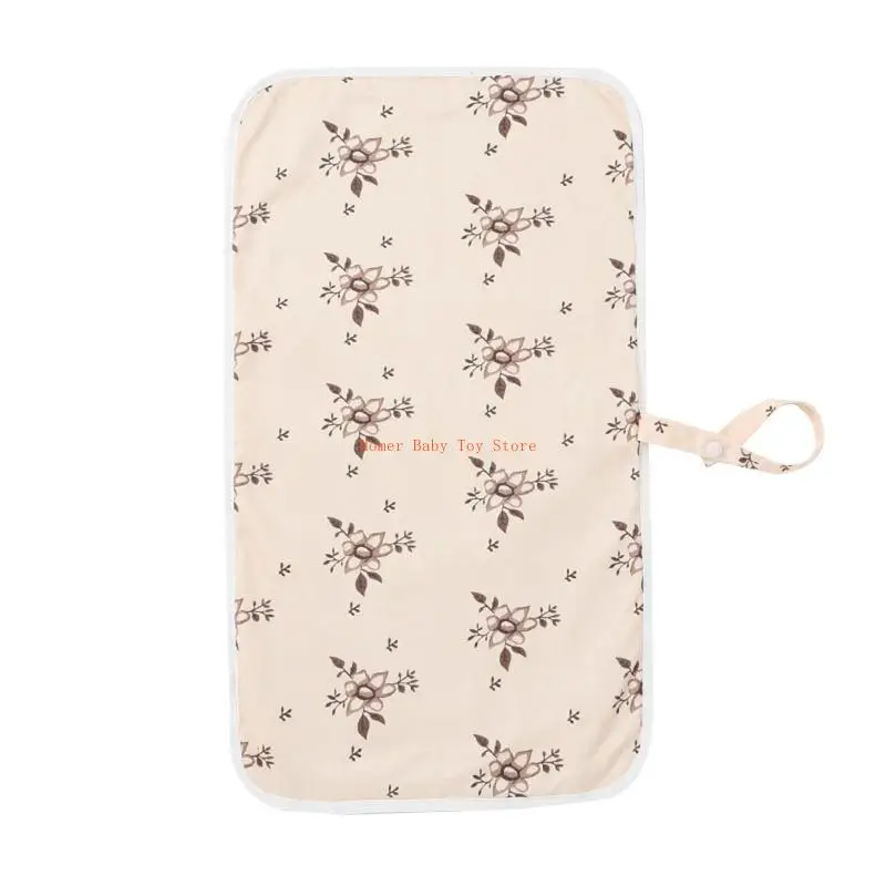 J0PF الطفل السفر حشية متغيرة حفاضات ناعمة سجادة لتغيير الحفاض ل ث/طوي المفاجئة حزام حفاضة مقاومة للماء مبدل غرفة الحضانة الملحق #1