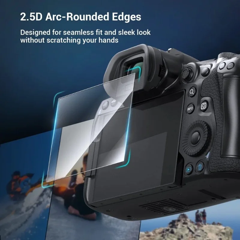 Camera Glass Protective Film For Canon EOS R7 R8 R9 R10 RP R6 R5 R5C R3 R 90D M50 Mark II R6Mark II Glass Screen Protector view 3