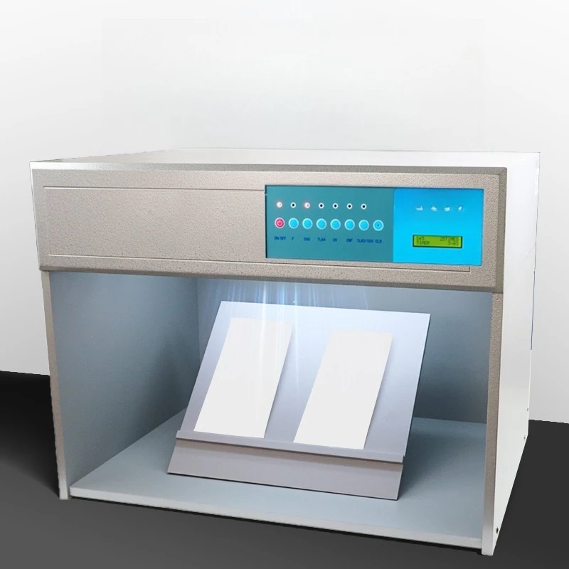 Importowany międzynarodowy standardowy pojemnik optyczny do pomiaru koloru światła, drukowanie na tkaninach, pojemnik optyczny do pomiaru koloru światła.