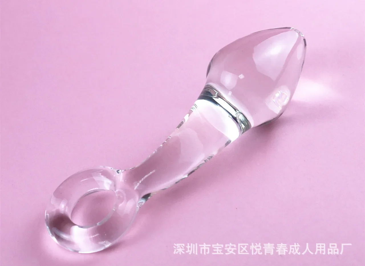 Sex Toy Anus Backyard Beads Glass Anal Dildo Artificial Penis Dick Crystal Anal Bead Butt Plug Prostate Massage Masturbate