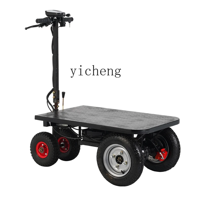 

ZC Reverse Donkey Electric Tricycle Platform Trolley Sand-Pulling Cement Truck Trolley