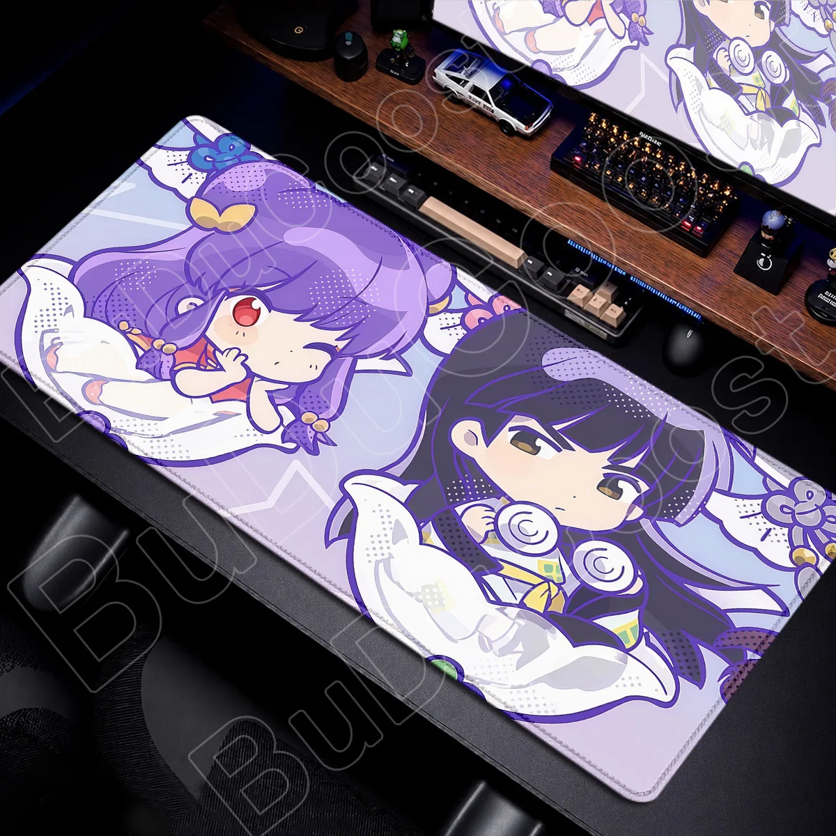 Hot Anime R-Ranma S-Saotome Ranma S-Shampoo New Mouse Pad 900x400mm Locking Edge Table Decoration Mats XXL Notebook Keyboard Rug