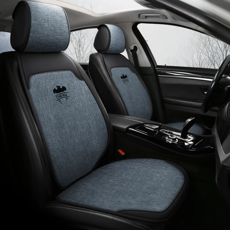 Universal Car Seat Cover Seat Cushion for TOYOTA CHR Corolla Yaris Sienna Vios Fortuner Kluger Sequoia Wish Car Accessories