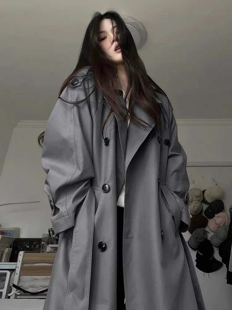 Bijgesneden trenchcoat kleding vrouw klein afneembaar seizoen manchet punk gothic effen ritssluiting trend ultravioletbestendig boho terug denim