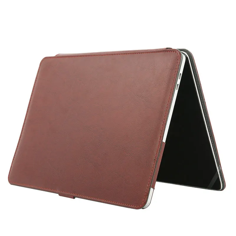 PU Leather Case for Apple MacBook Air Pro Retina Air Pro 16 2020 15 13 12 11 Protective Laptop Cover Bag Mac Book 13.3 15.5