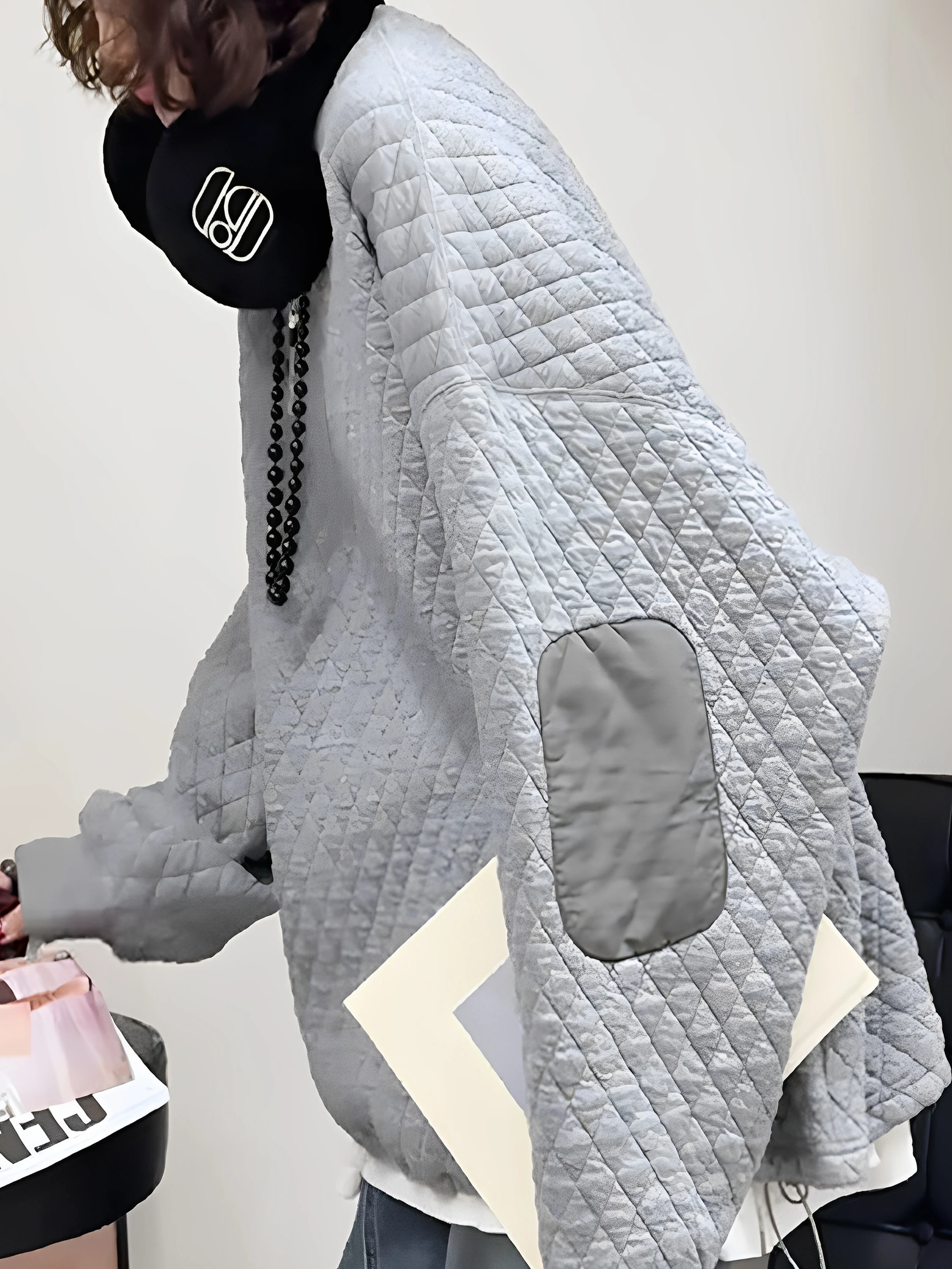 

plus Size Sweatirt round Ne Thiened Cotton Warm Loose Women's Autumn Winter Casual Outerwear American Sle Breathable