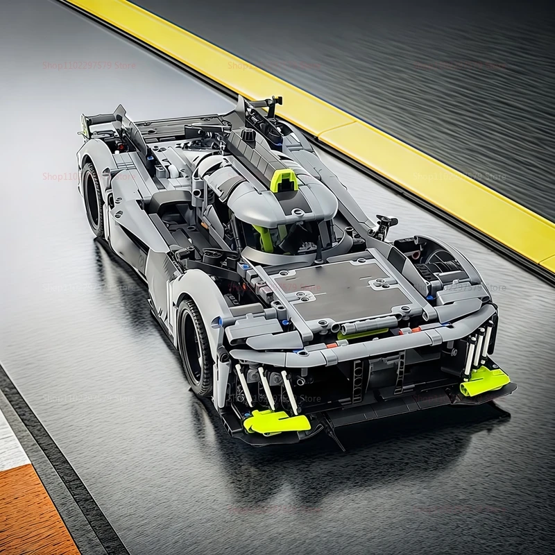 1:10 レーシングカーモデルキット 1775 ピース メカニカルスーパーカービルディングセット クリエイティブキッズ 大人 車愛好家へのクリスマスギフト