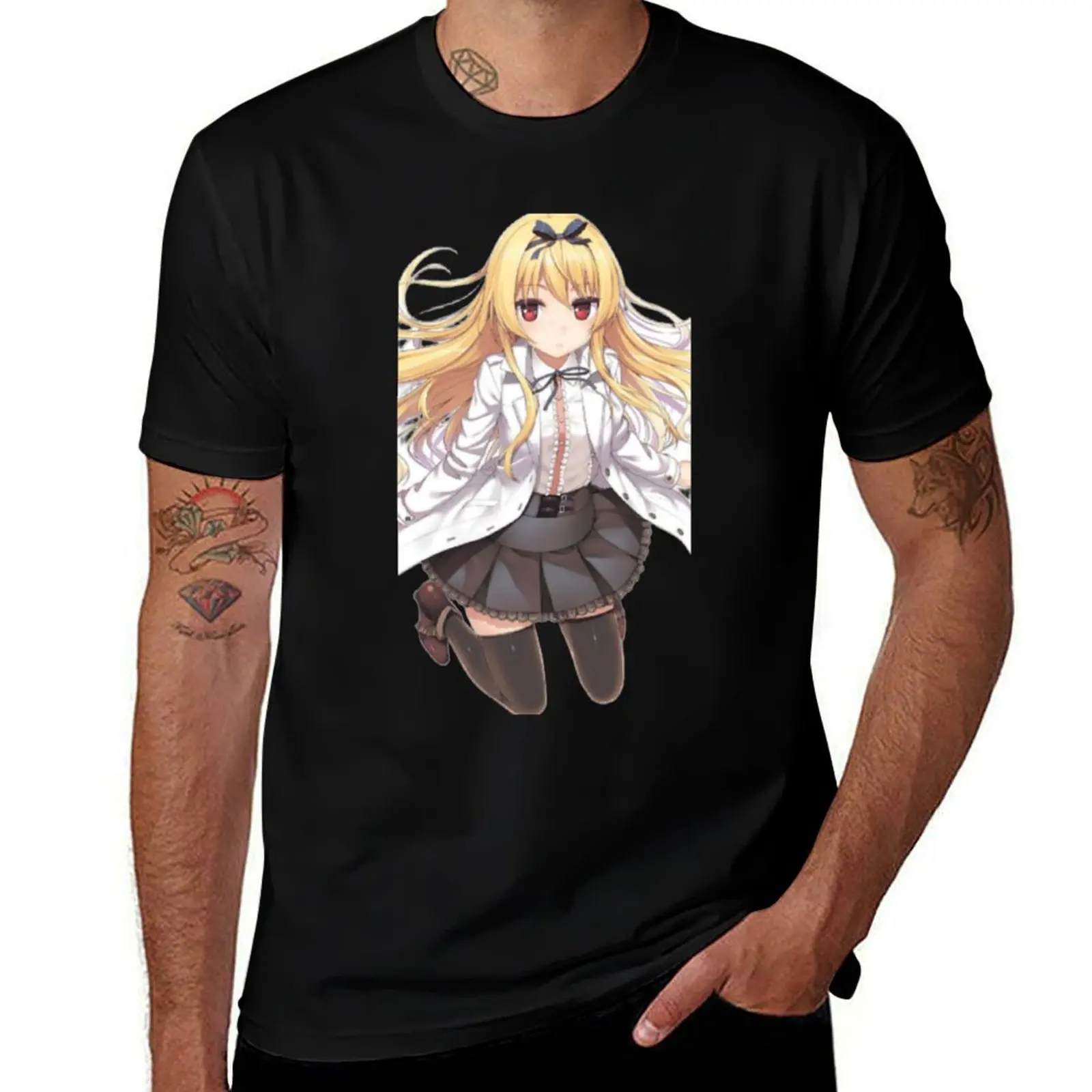 

Arifureta T-Shirt anime t shirts oversize t shirt man designer man t shirts for men casual T-shirt